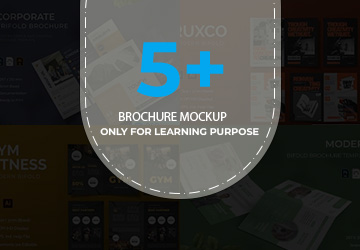 Brochure Mockup Bundle 04
